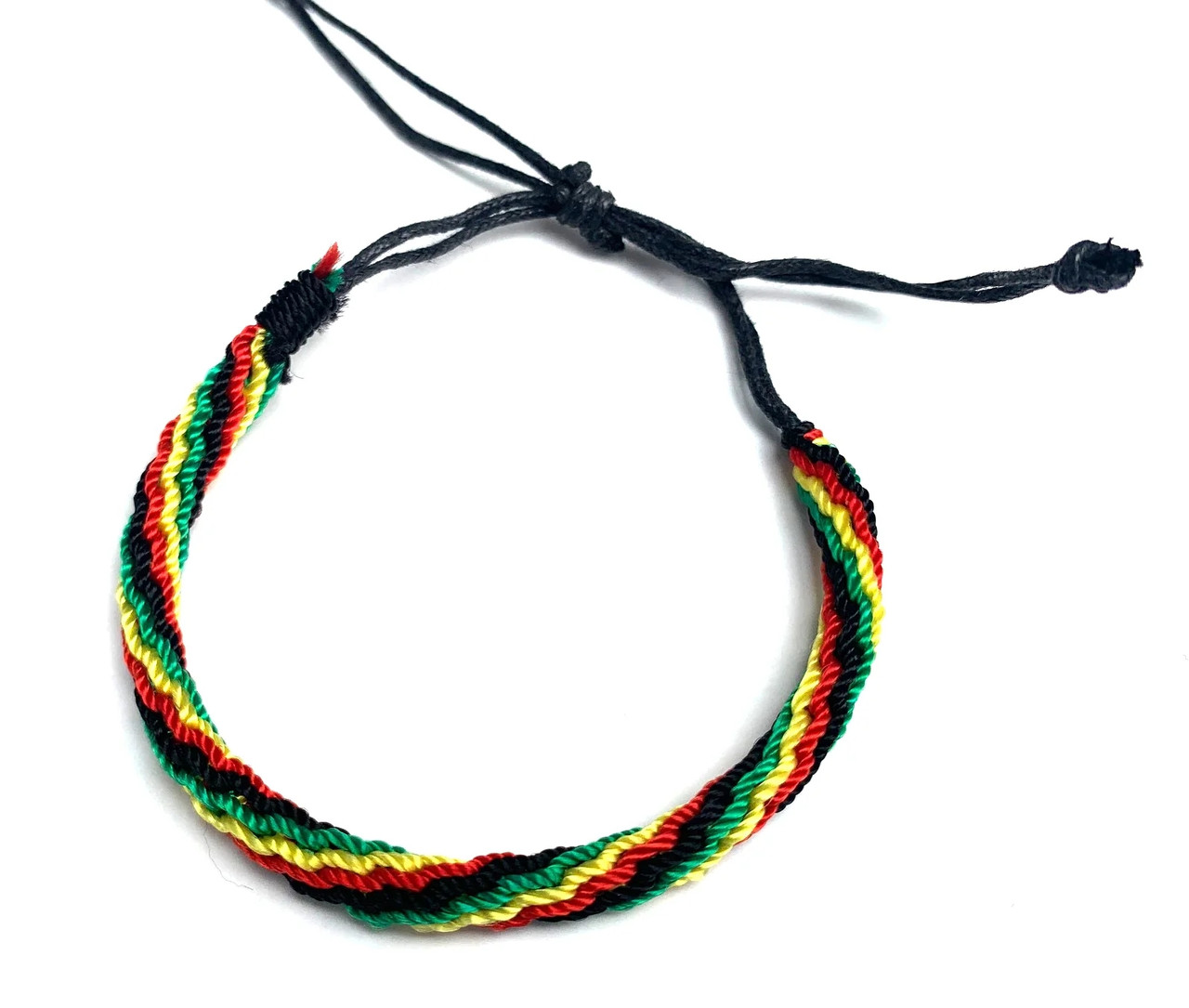Rasta Braided Bracelet - Style #1