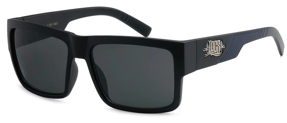 Authentic Locs Gangster / Biker Sunglasses - 91061 - Available in 3 Colourways