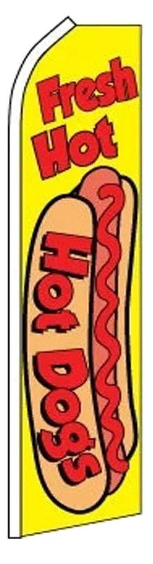 Hot Dogs - HUGE Advertising Flag