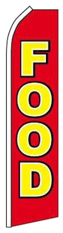 Food - HUGE Advertising Flag Setup