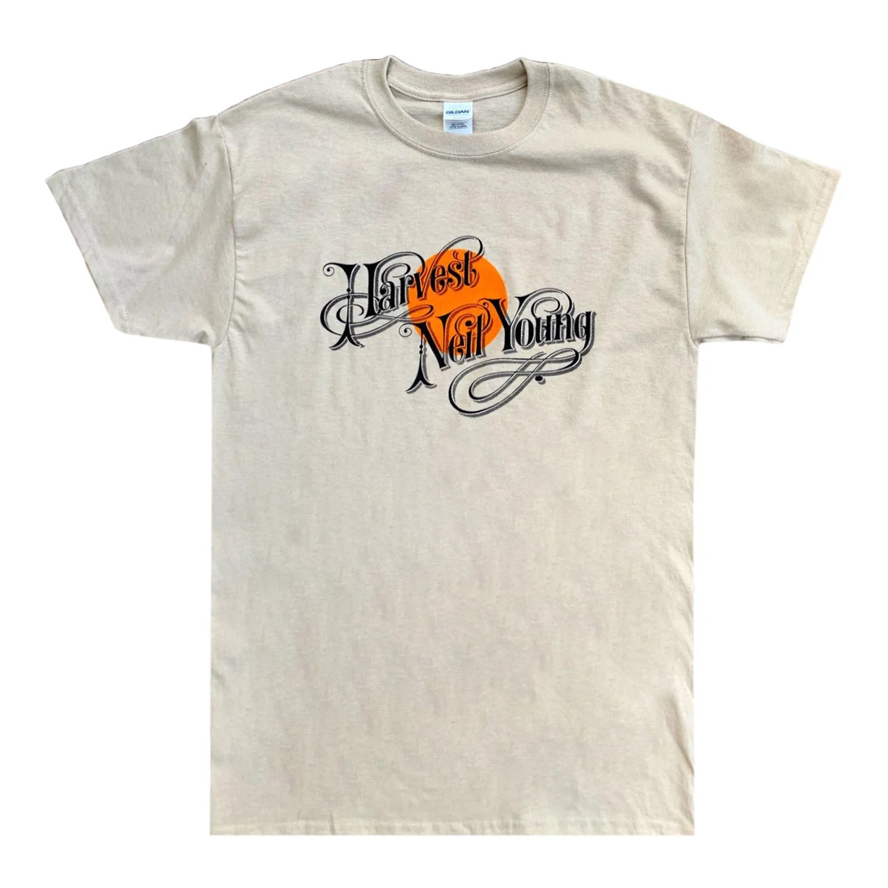 Neil Young Shirt - 'Harvest' - Available in Size S, M, L, XL, 2XL