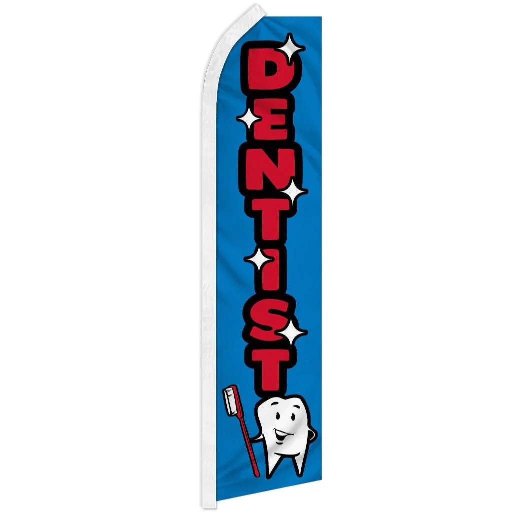 Dentist - HUGE Advertising Flag Set