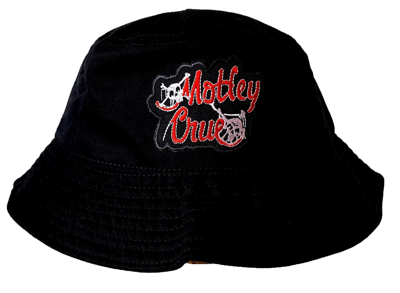 Motley Crue Bucket Hat with Embroidered Logo