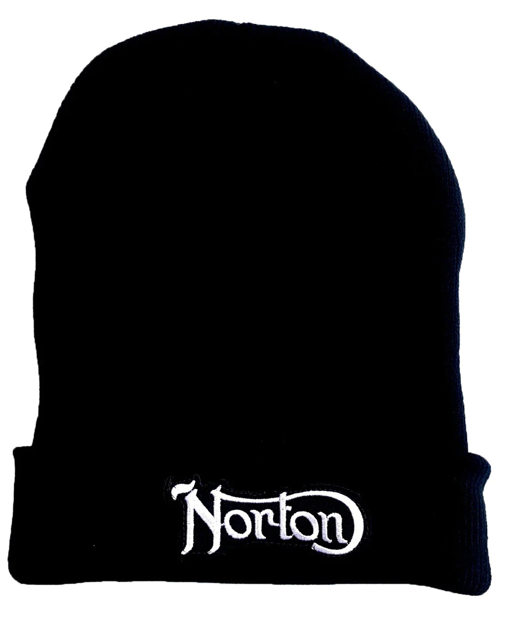 Norton Beanie with Embroidered Logo - White Logo