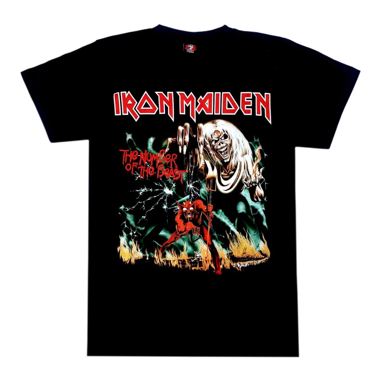 Iron Maiden Shirt - Number of The Beast - Available in Size S, M, L, XL, 2XL, 3XL