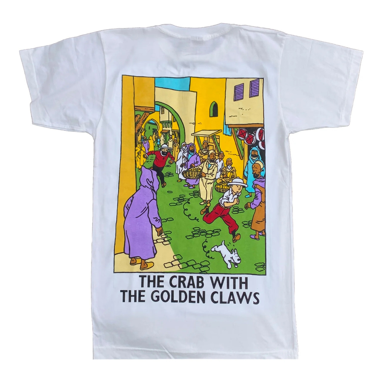 Tintin Shirt -The Crab With The Golden Claw  - available in S, M, L, XL and XXL