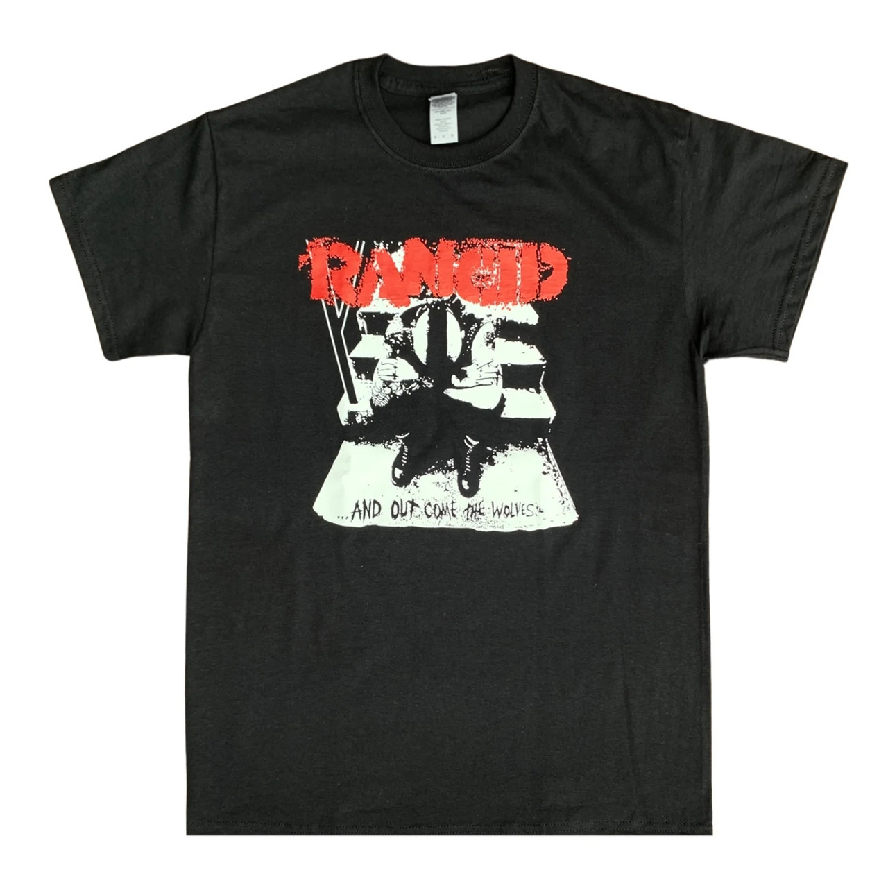 Rancid Shirt - And Out Come The Wolves - available in sizes S, M, L, XL, XXL