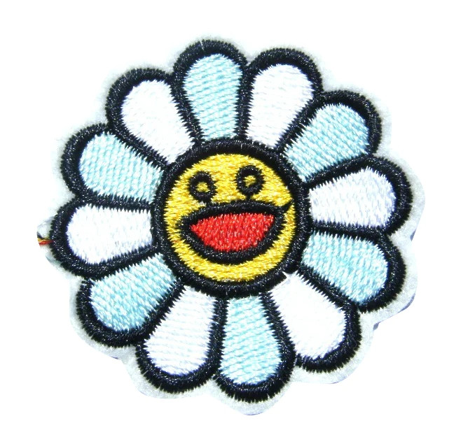 Smiley Face Daisy Patch