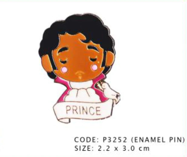 Prince Enamel Pin / Badge