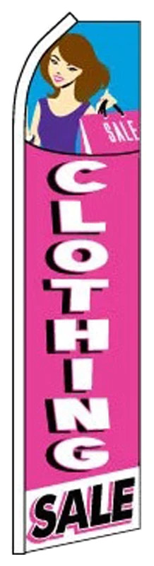 Clothing Sale - HUGE Advertising Flag