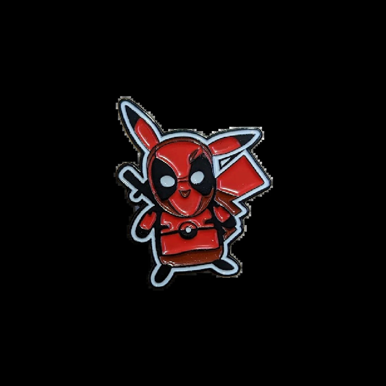 Pikachu Deadpool Enamel Pin / Badge