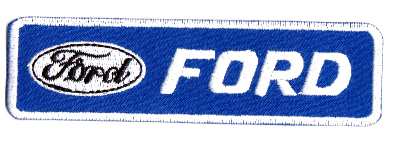Ford Embroidered Patch - Rectangular Logo