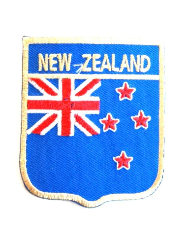 New Zealand NZ Crest Flag Patch
