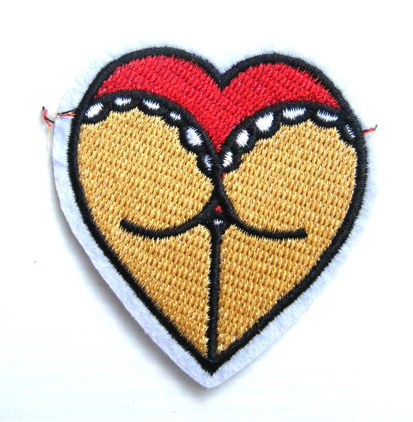 Sexy Bum Heart Patch