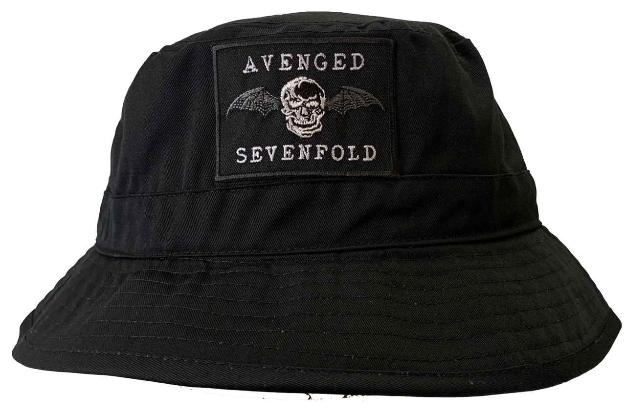 Avenged Sevenfold A7X Bucket Hat with Embroidered Logo