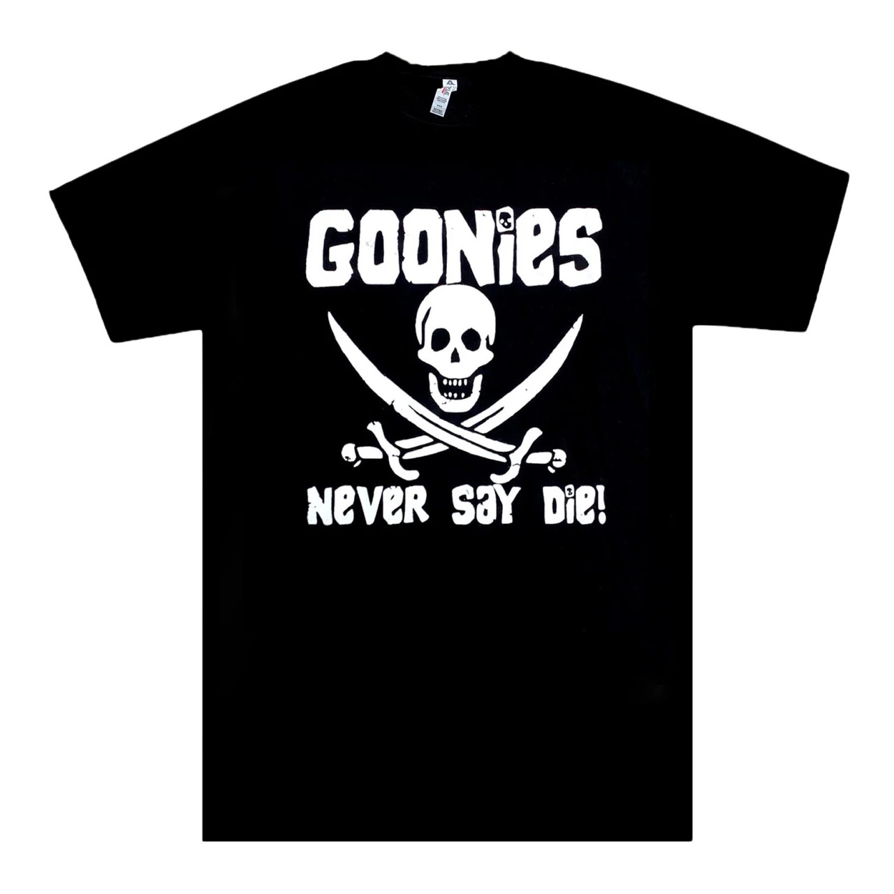 Goonies Shirt - Never Say Die! - Available in Size S, M, L, XL, 2XL