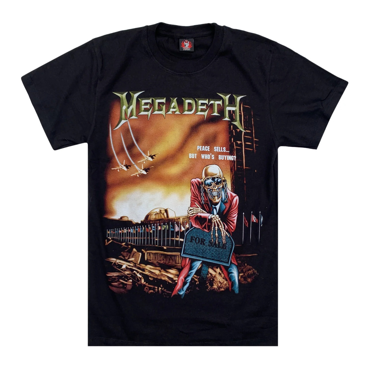 Megadeth Shirt - Peace Sells - Available in Size S, M, L, XL, 2XL