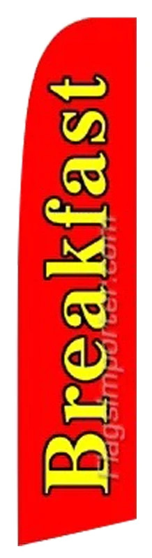 Breakfast - HUGE Advertising Flag Set