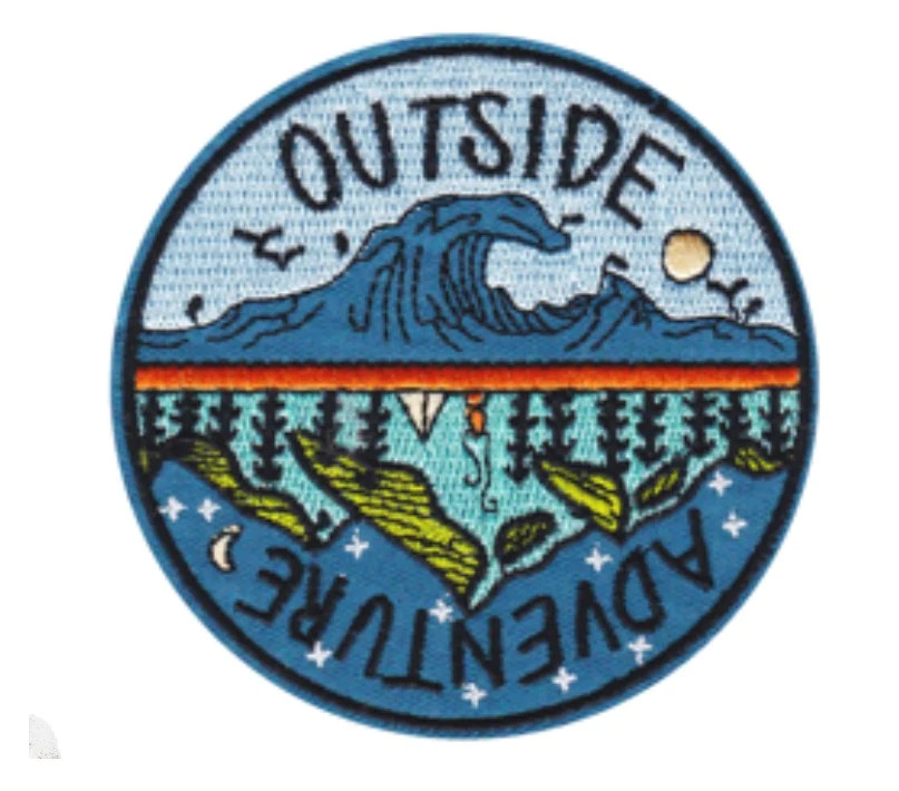 Adventure Outside Embroidered Patch