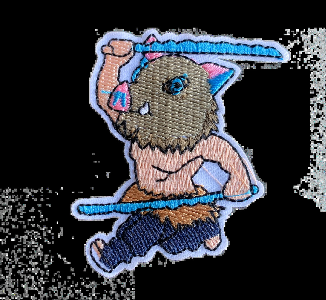 Demon Slayer Embroidered Patch - Inosuke Hashibira