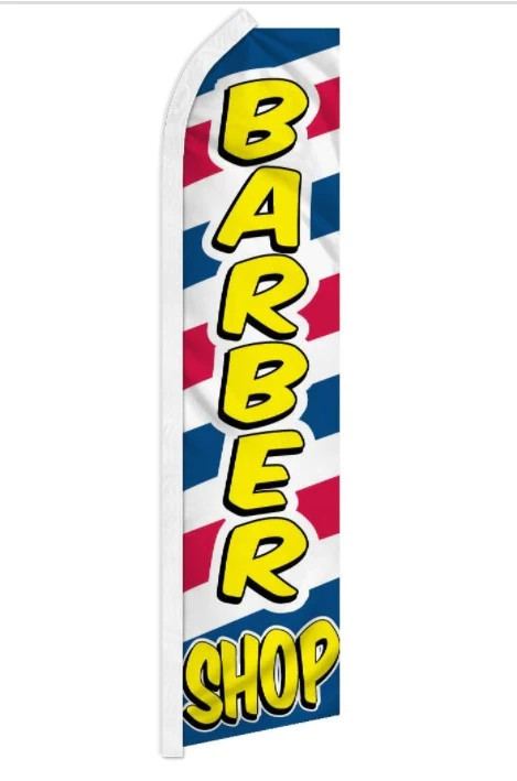 Barbershop - Barber Shop - HUGE Advertising Flag