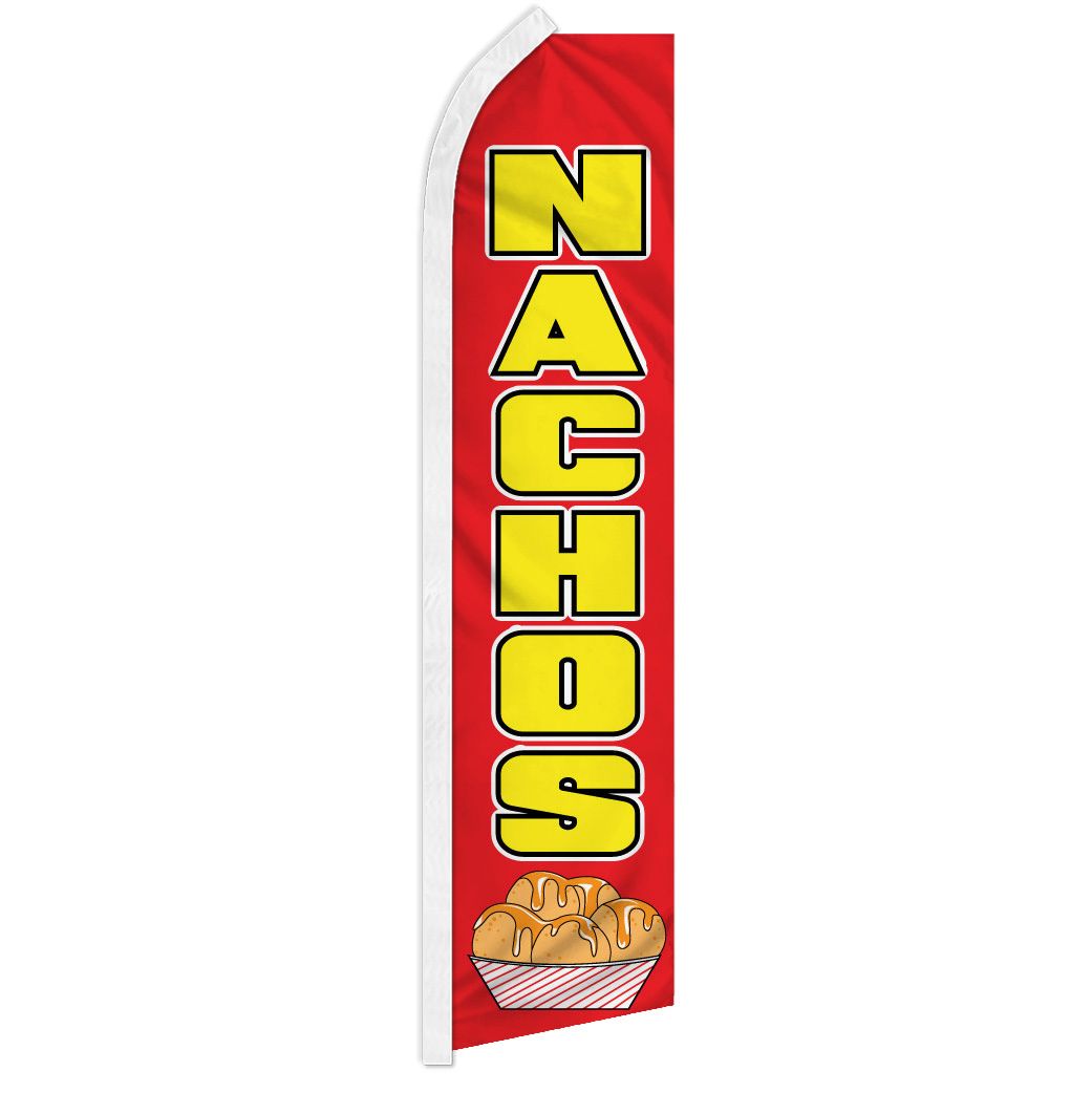 Nachos - HUGE Advertising Flag