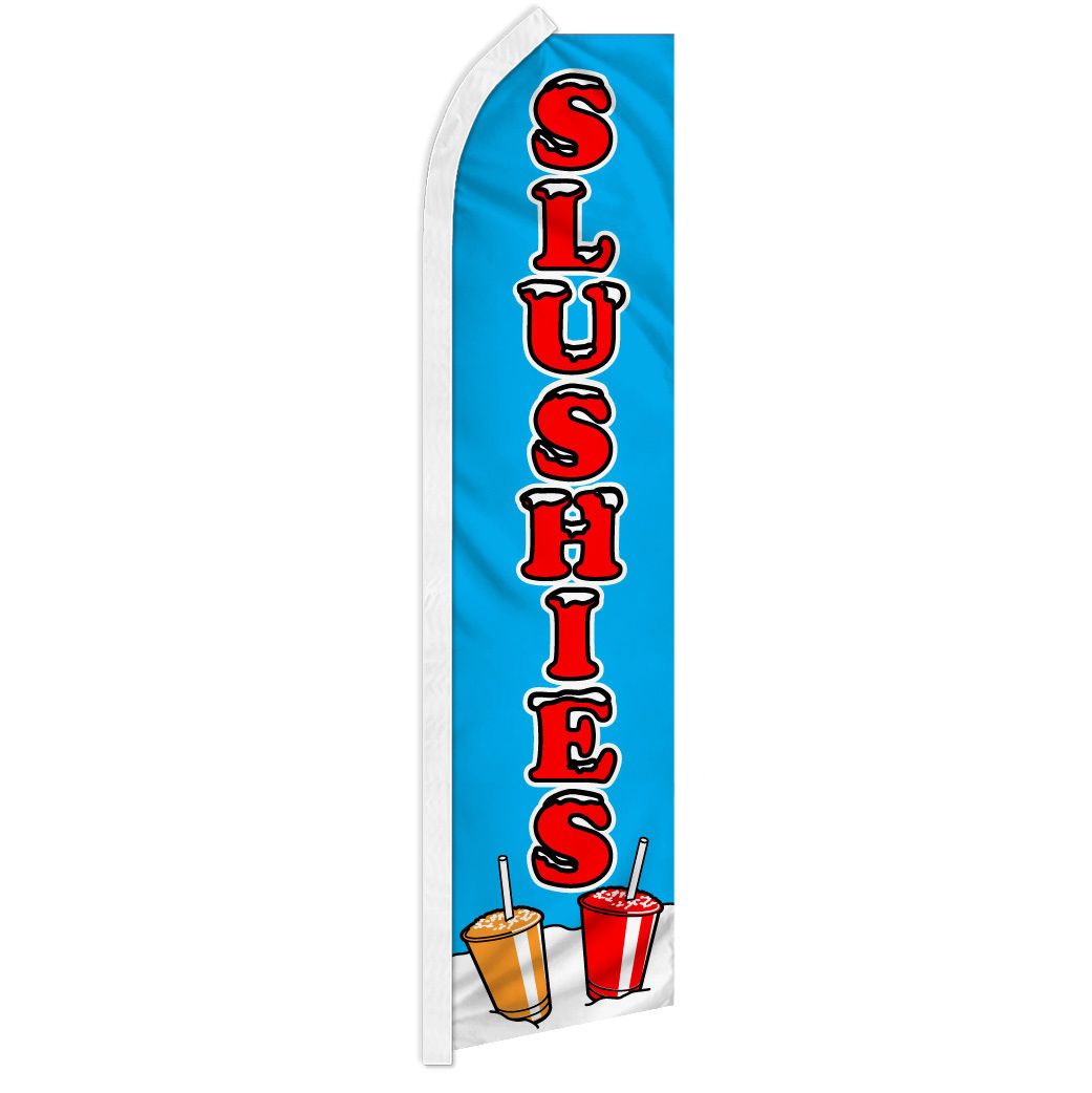 Slushies - HUGE Advertising Flag