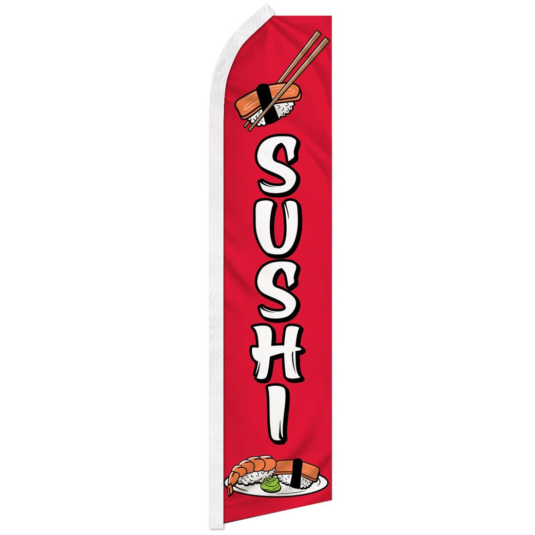 Sushi - HUGE Advertising Flag
