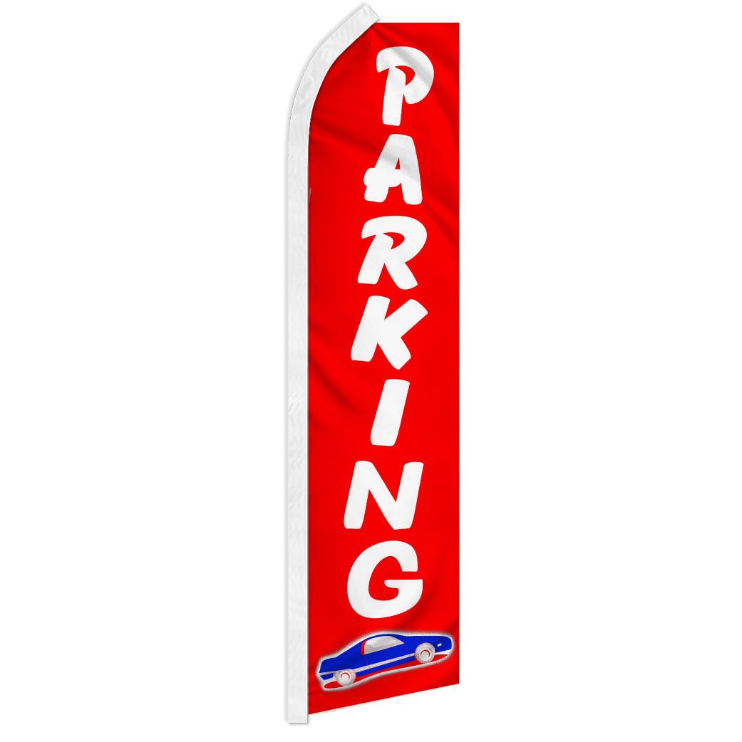 Parking - HUGE Advertising Flag