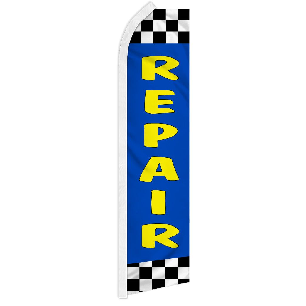 Repair - HUGE Advertising Flag Set