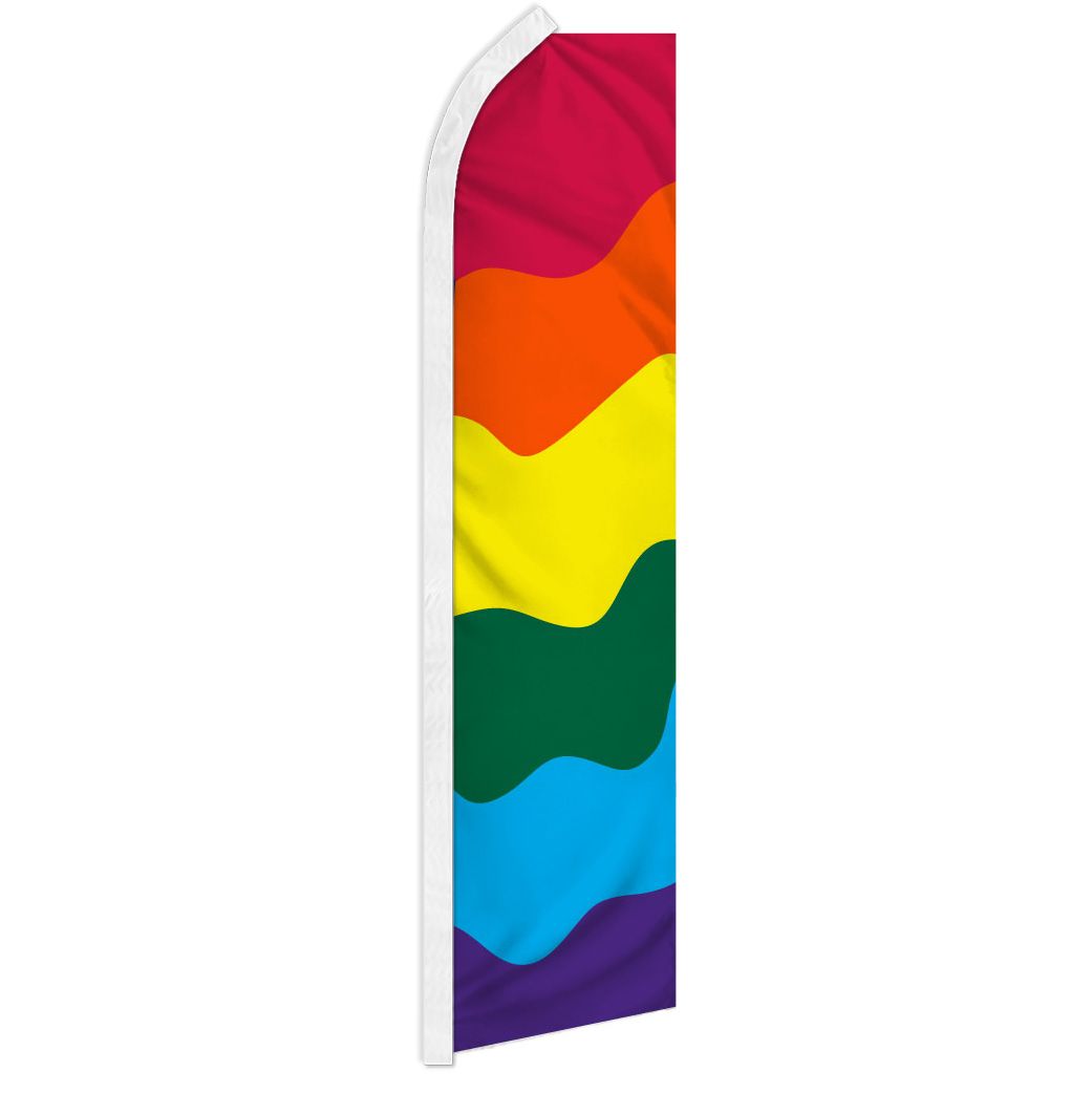 Rainbow / Gay Pride - HUGE Advertising Flag