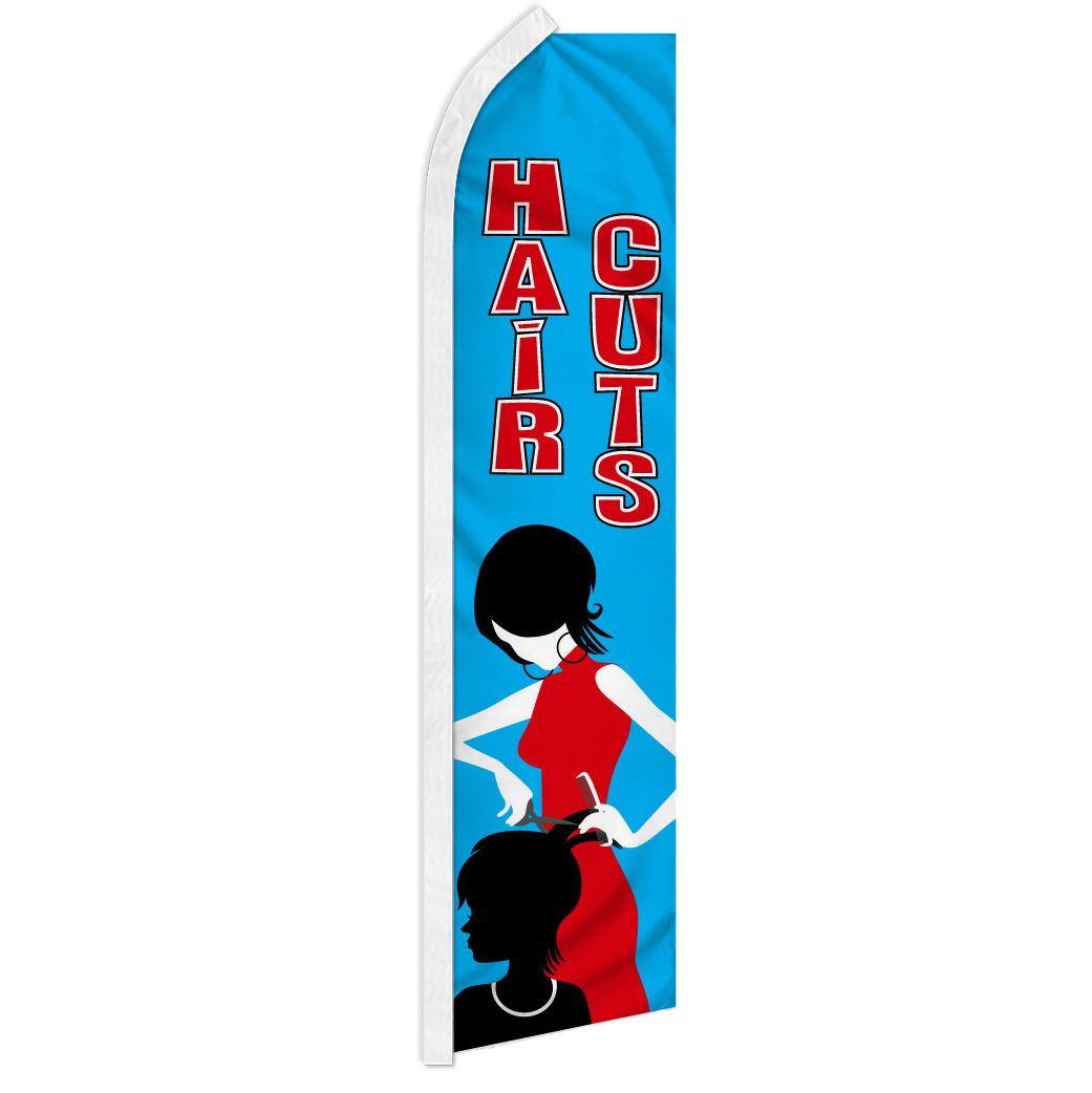 Hair Cuts - HUGE Advertising Flag