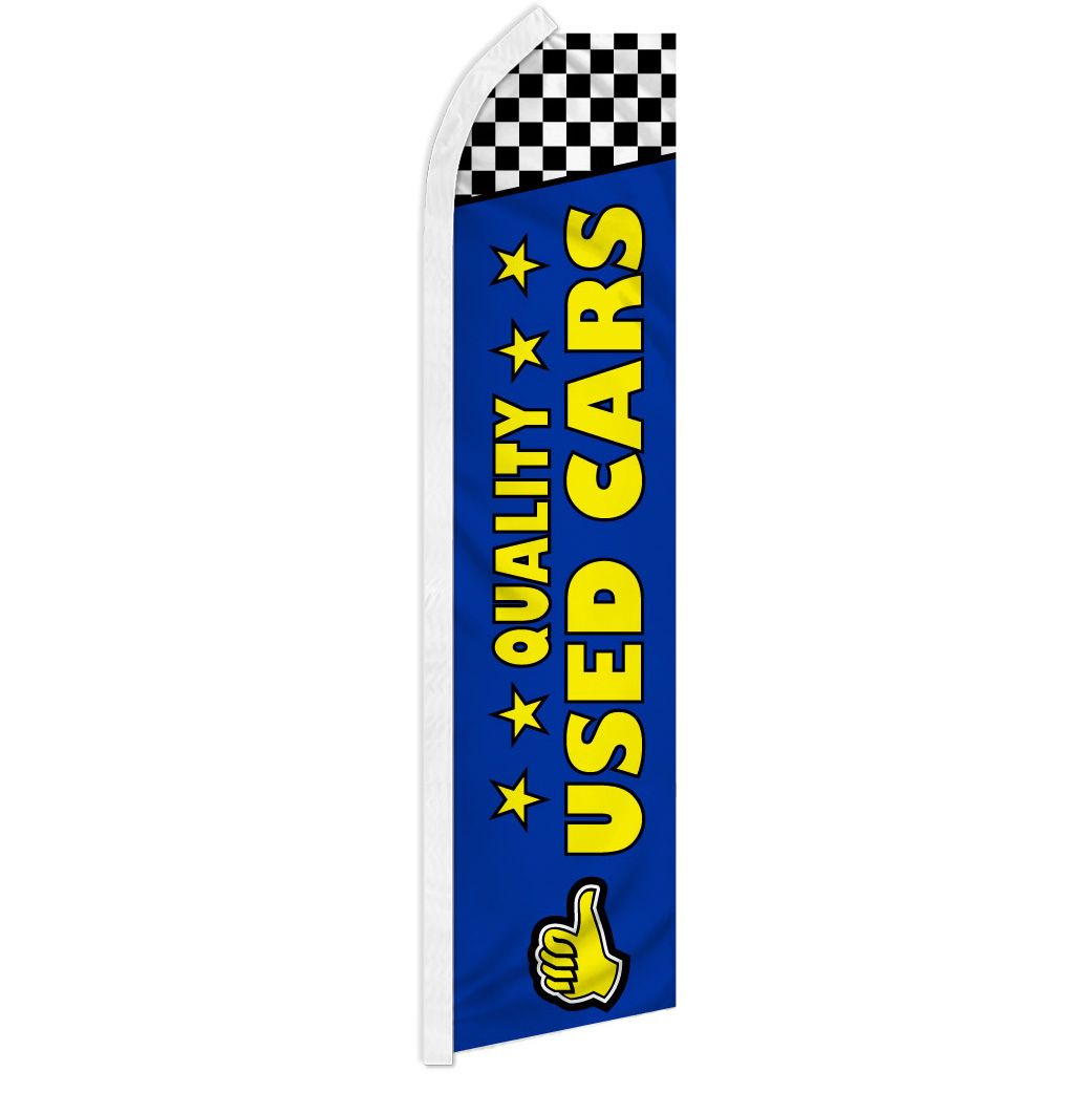 Quality Used Cars - HUGE Advertising Flag