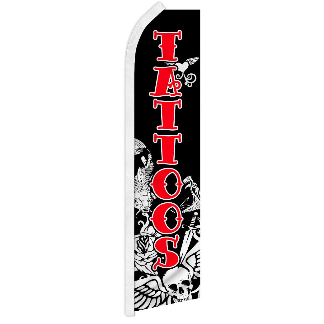 Tattoos - HUGE Advertising Flag