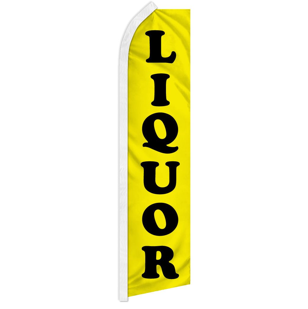 Liquor - HUGE Advertising Flag