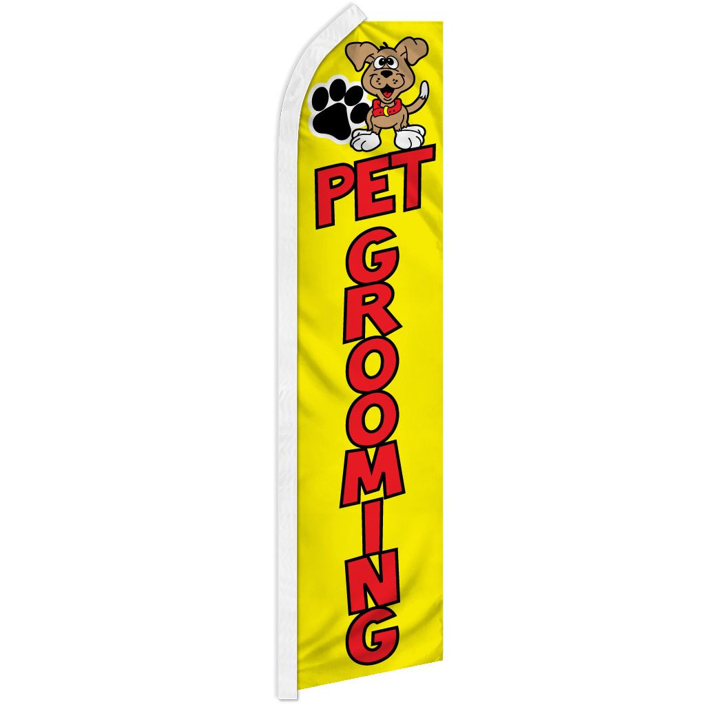 Pet Grooming - HUGE Advertising Flag
