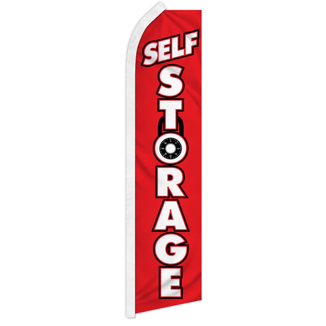 Self Storage - HUGE Advertising Flag