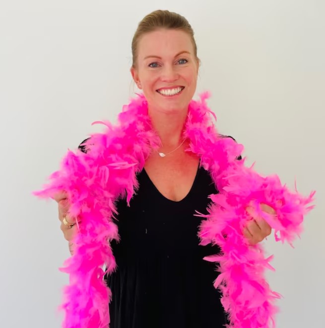 P!nk Feather Boa - Pink