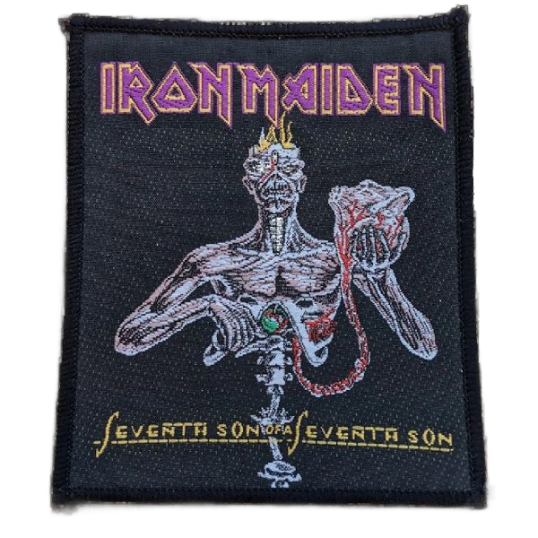 Vintage Iron Maiden Patch Seventh son of a seventh Son