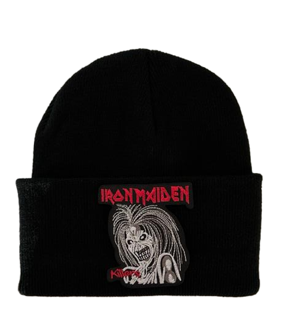 Iron Maiden Beanie with Embroidered Logo - Killers