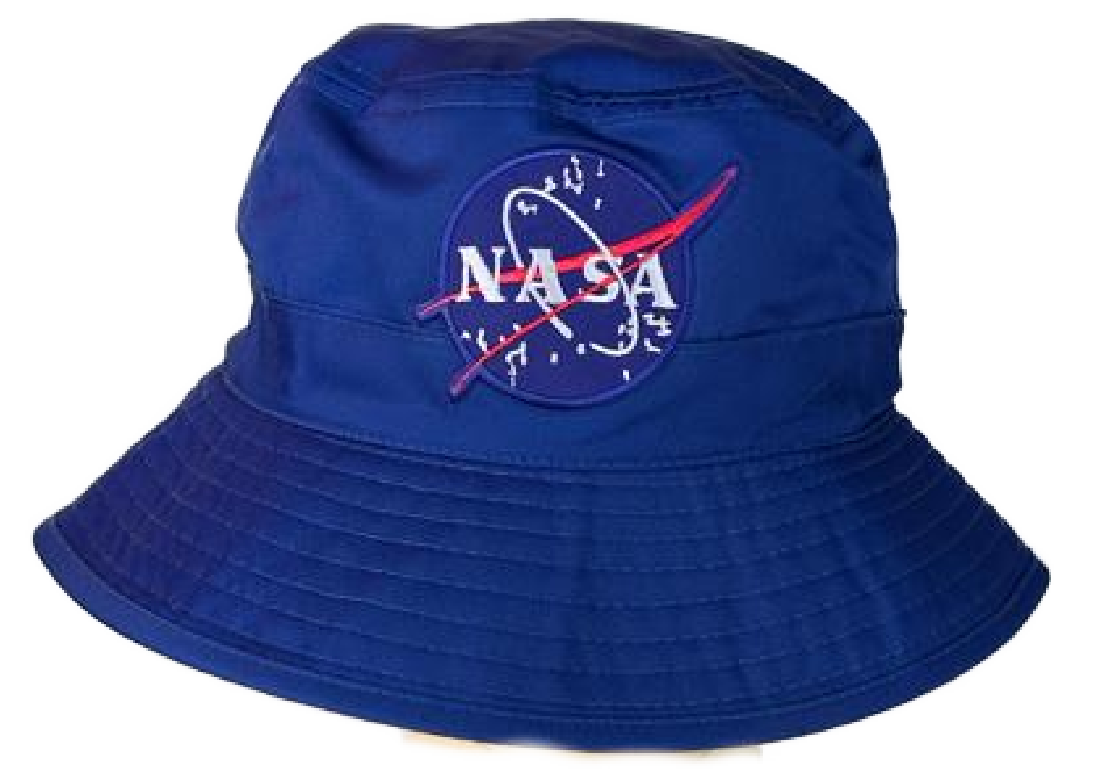 NASA Bucket Hat with Embroidered Logo