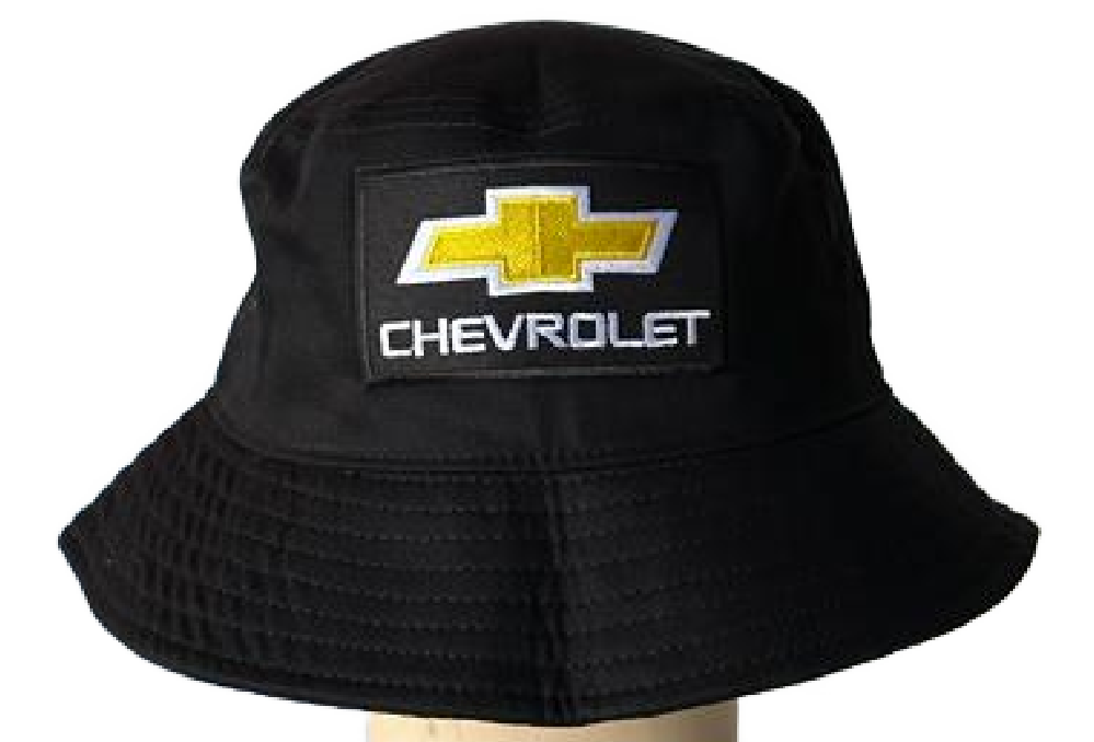 Chevrolet Gold Logo Bucket Hat with Embroidered Logo
