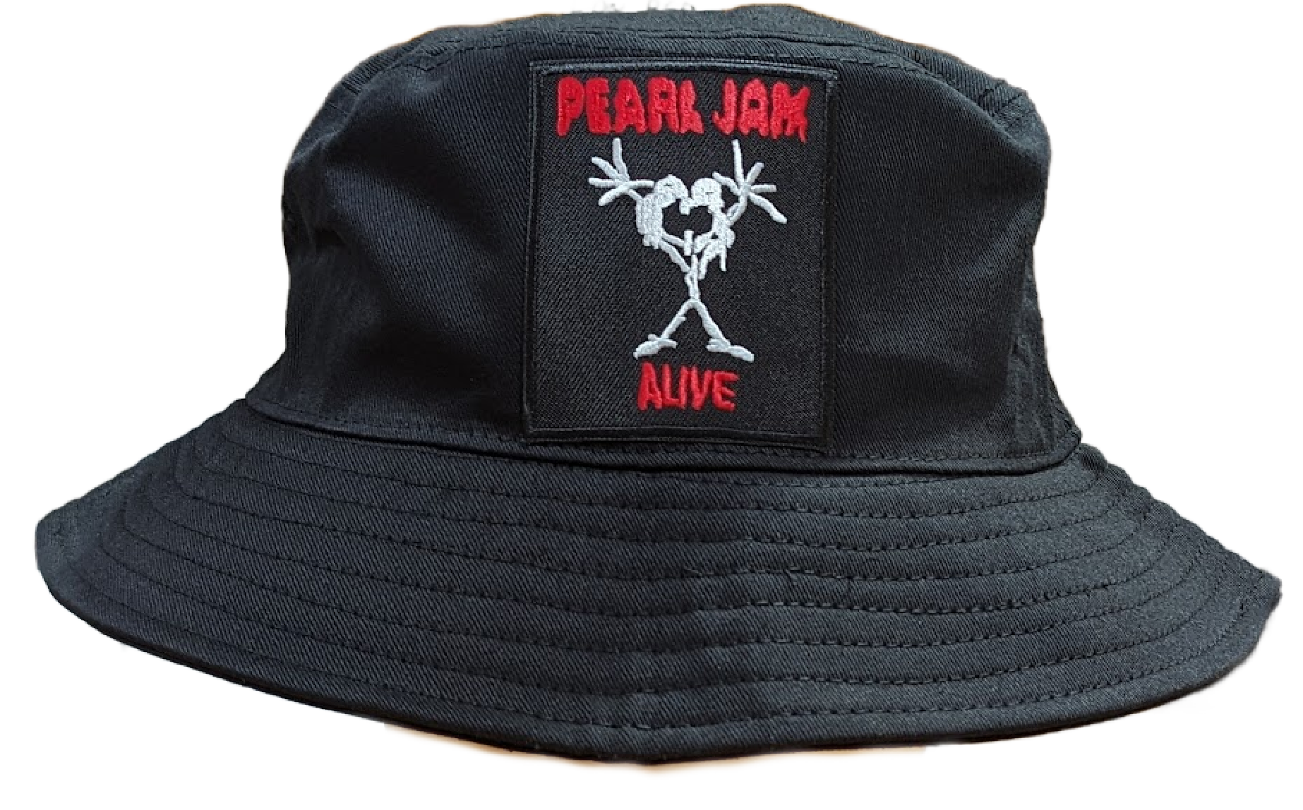 Pearl Jam Bucket Hat with Embroidered logo