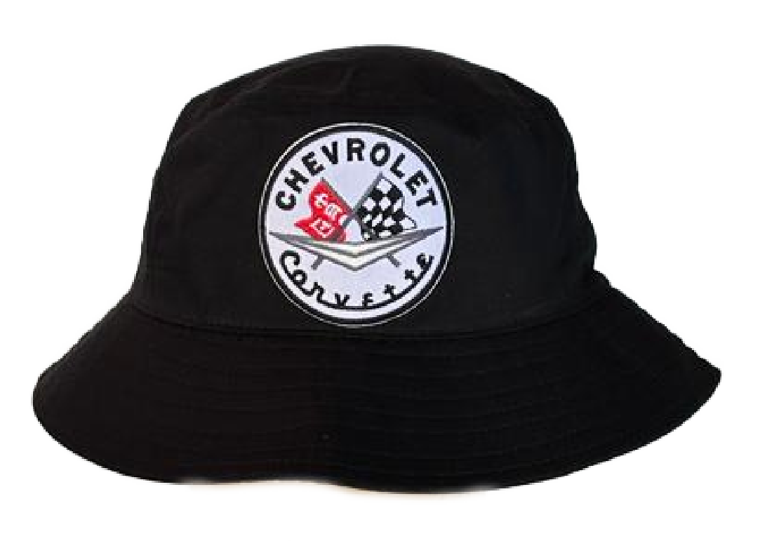 Chevrolet Corvette Bucket Hat with Embroidered Logo