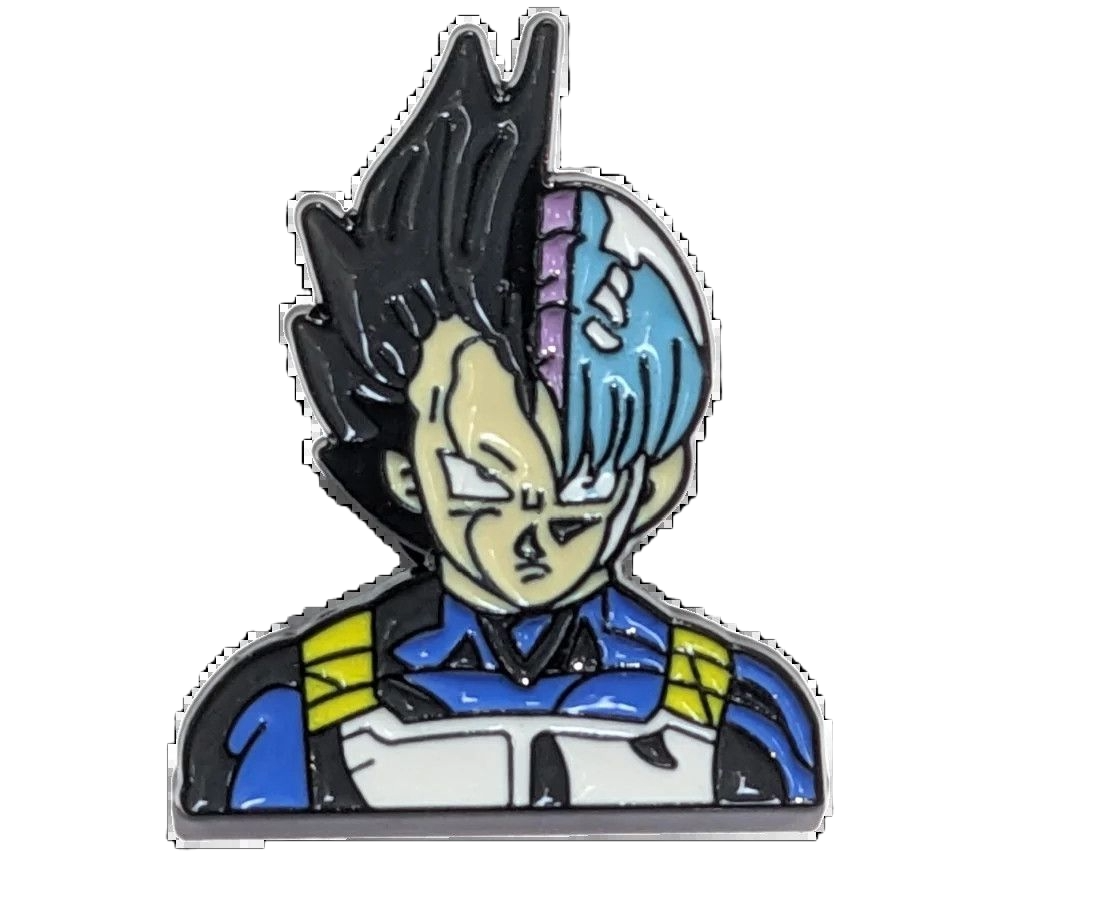 Vegeta/Trunks Enamel Pin / Badge