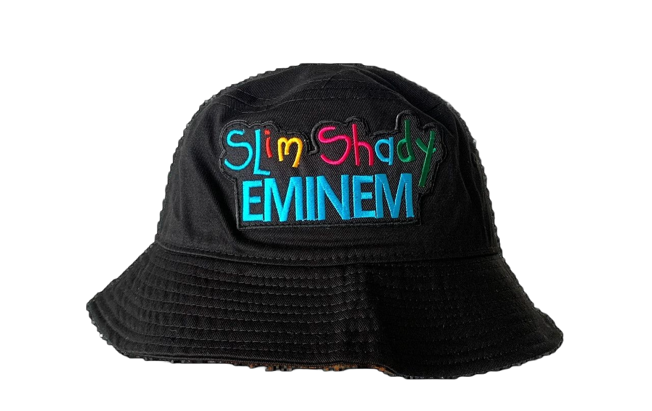 Eminem Bucket Hat with Embroidered Logo