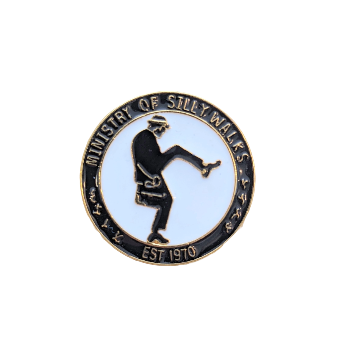 Ministry Of Silly Walks Enamel Pin/Badge