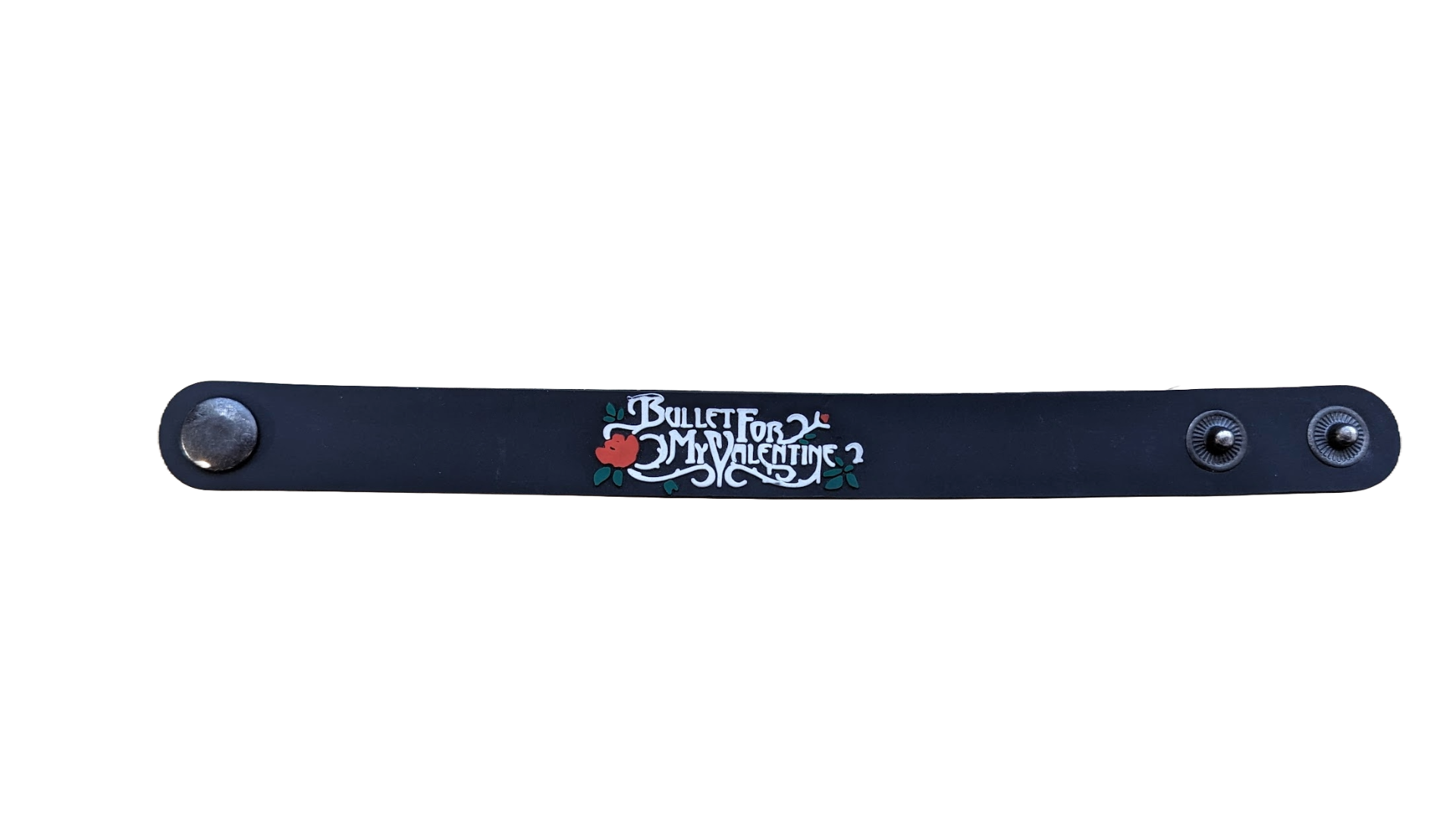 Bullet For My Valentine Rubber Bracelet