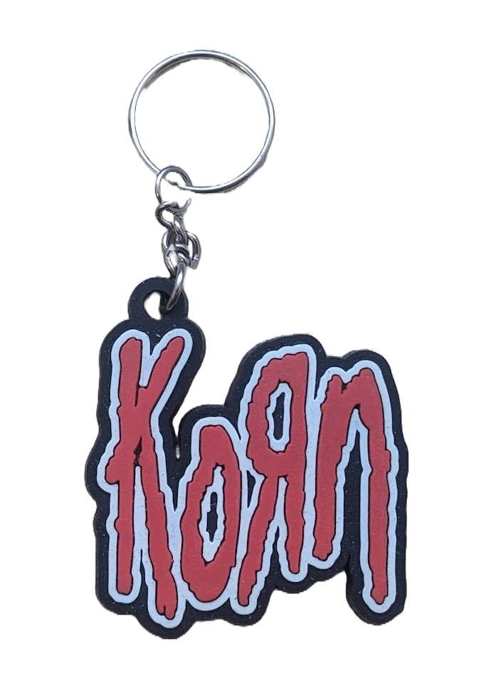 Korn Rubber Keychain
