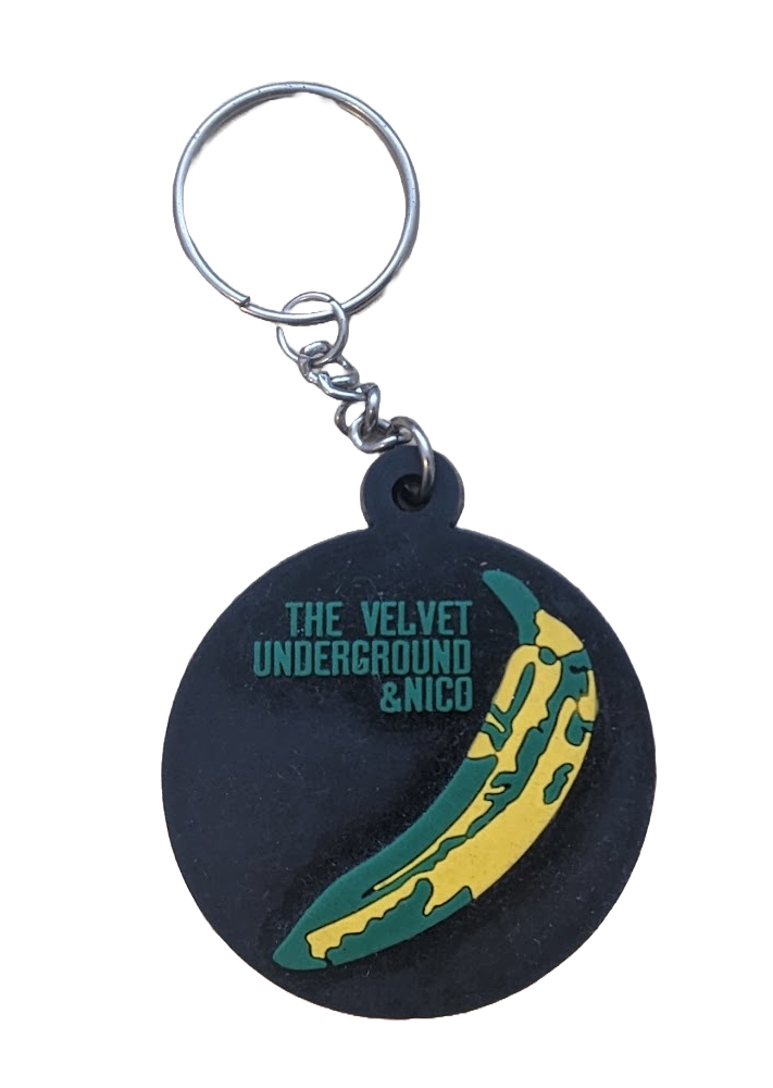 The Velvet Underground Rubber Keychain
